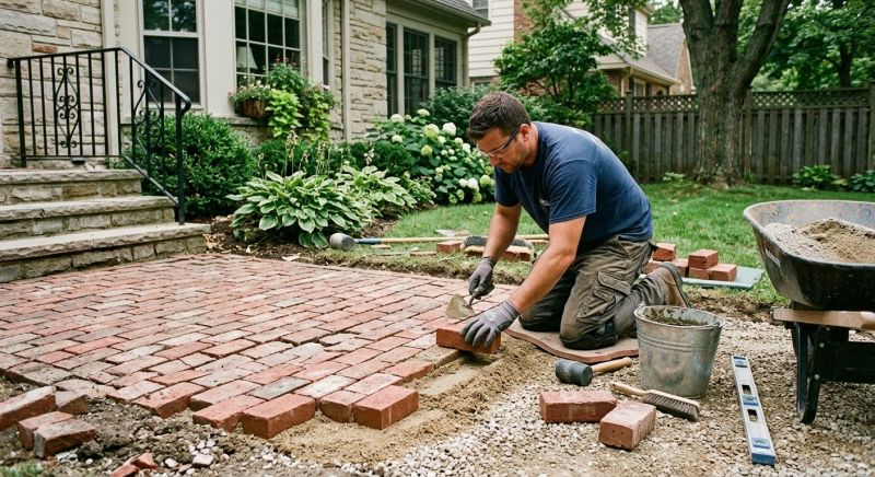 Brick Flatwork Repair in Phoenixville, PA