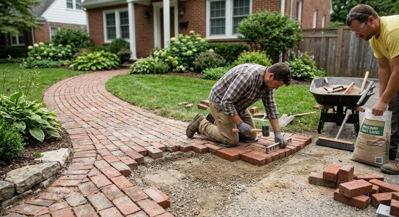 Brick Flatwork Repair in Souderton, PA
