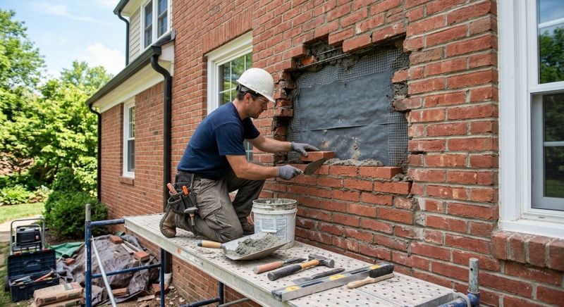 Brick Flatwork Repair in Warrington, PA