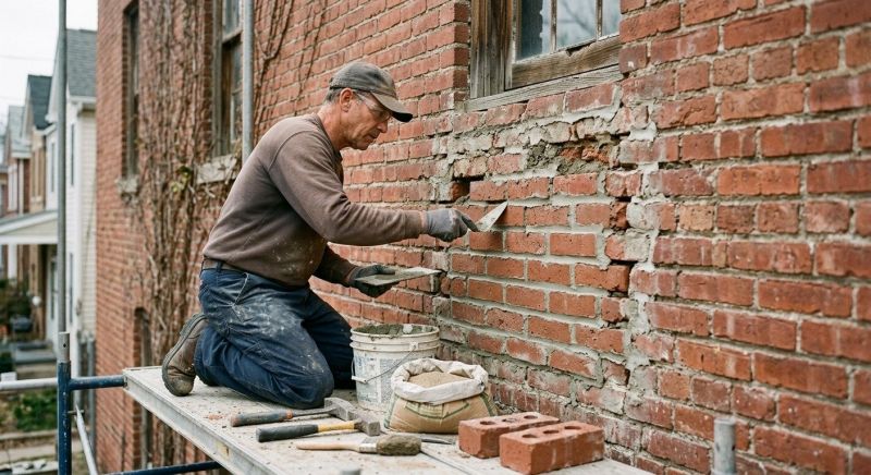 Brick Repair in Morrisville, PA