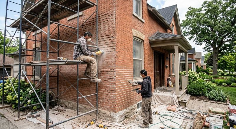 Brick Restoration in Dresher, PA