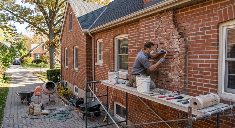 Brick Restoration in Dresher, PA
