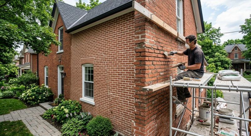 Brick Restoration in Green Lane, PA
