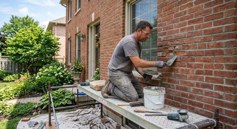 Brick Restoration in Morrisville, PA