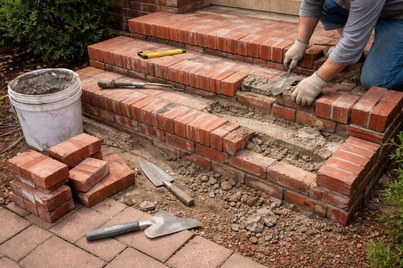 Brick Stairs Repair in Bensalem, PA