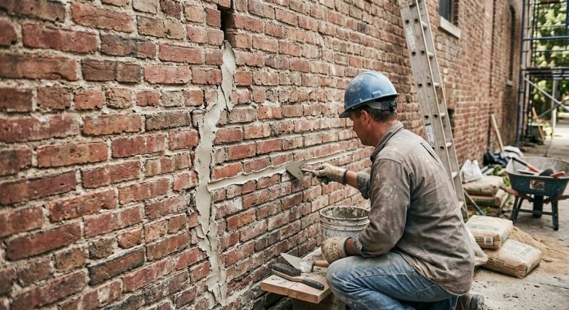 Brick Wall Repair in Horsham, PA