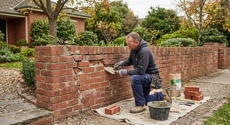 Brick Wall Repair in Warminster, PA