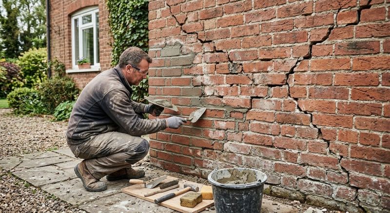 Brick Wall Repair in Warrington, PA