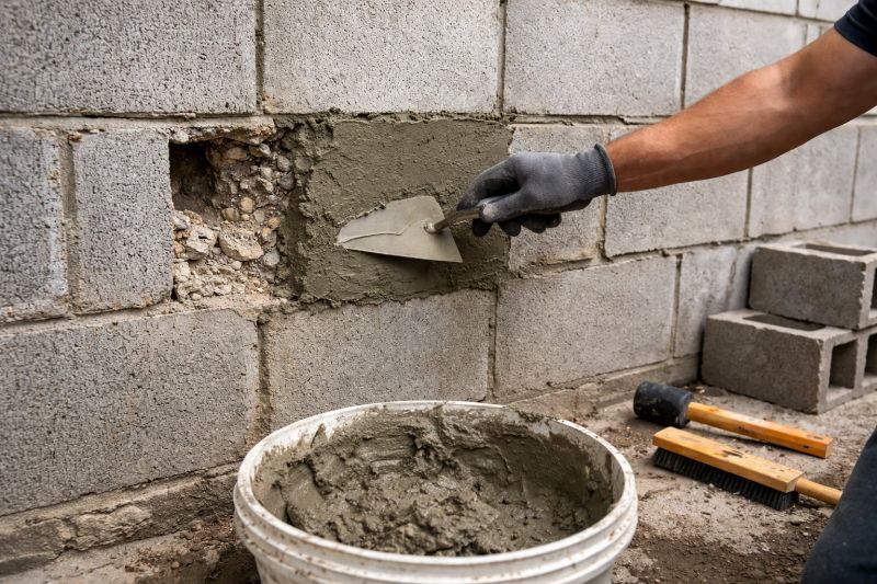 Concrete Block Repair in Springfield, PA
