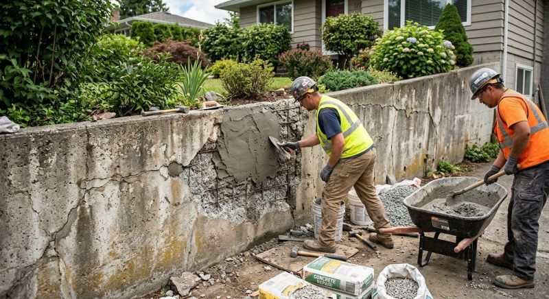 Retaining Wall Repair in Harleysville, PA