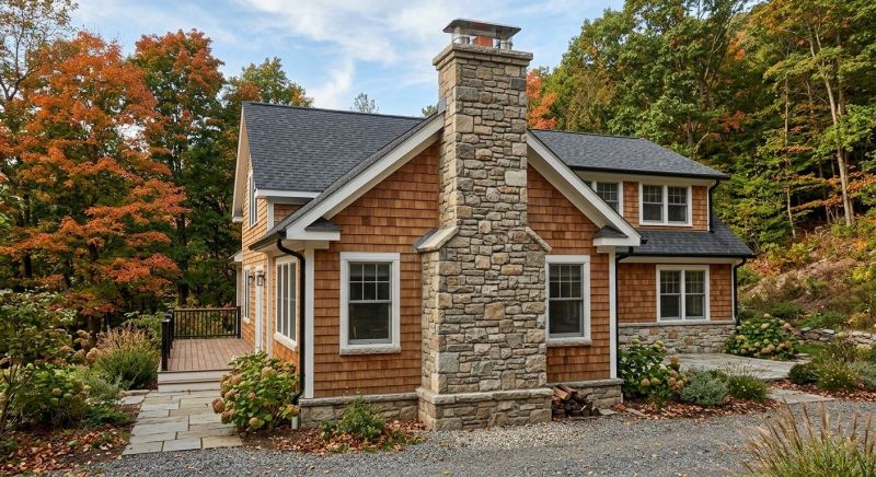Stone Chimney Installation in Blue Bell, PA