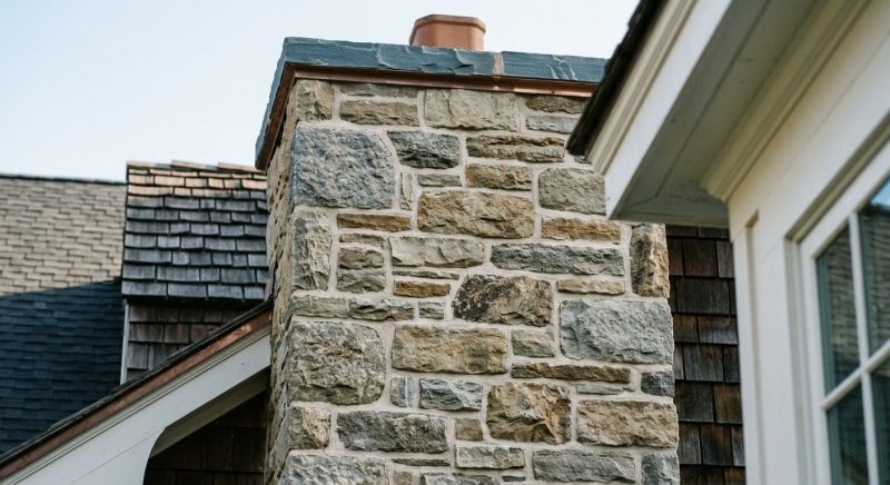 Stone Chimney Installation in Media, PA