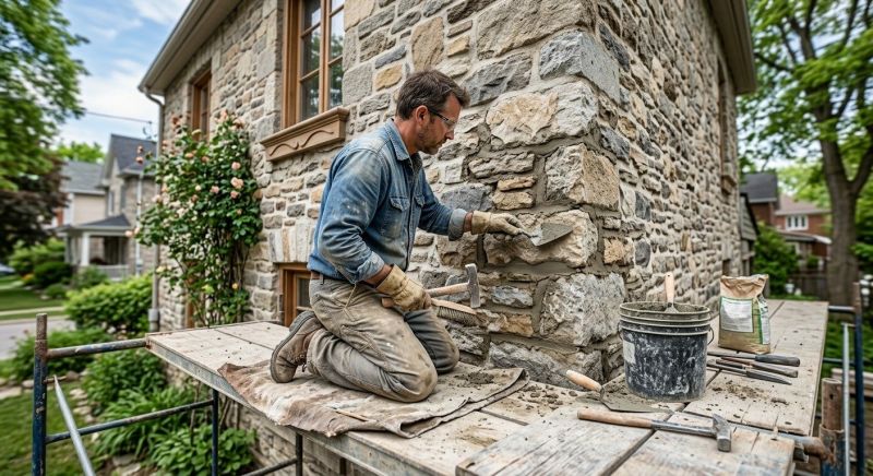 Stonework Repair in Blue Bell, PA
