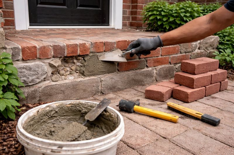 Stonework Repair in East Greenville, PA
